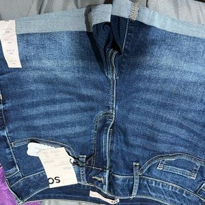 Womens Blue Jean Shorts